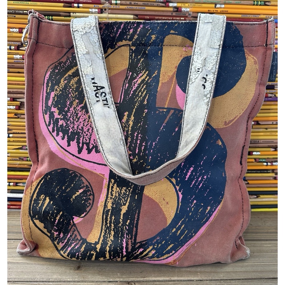 Andy Warhol Artist Tote Bag Purse x Loop Collab Dollar Library